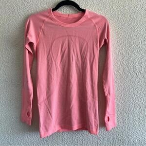 Lululemon Women's Pink Swiftly Tech Long Sleeve Size 6